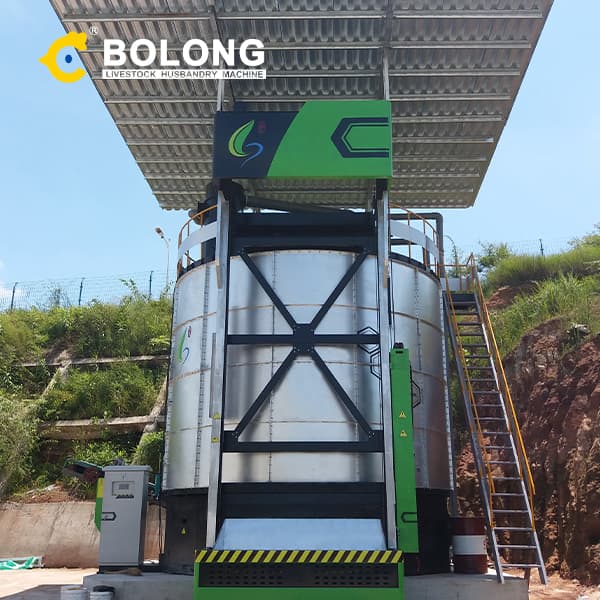 manure compost equipment to reduce environmental pollution